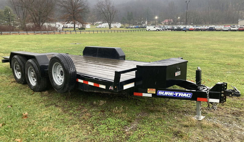 SURE TRAC ST8218TBE-B-140 TILT TRAILER full